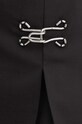 Спідниця з домішкою вовни Moschino Jeans чорний 0107.8226