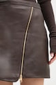 Шкіряна спідниця BA&SH 1H24MALA коричневий