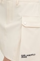 Sukňa Karl Lagerfeld Jeans béžová 245J1203