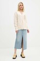 Džínová sukně Marc O'Polo 408916824061 modrá AW24