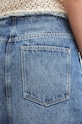 AllSaints fustă din denim din bumbac CYRA MAXI albastru W021RA