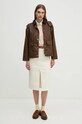 United Colors of Benetton fusta 4SQPD003W bej AW24