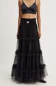 Φούστα Versace Jeans Couture 77HAE800.J0144 μαύρο AW24