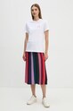 Bavlněná sukně PS Paul Smith W2R.424N.N31244 vícebarevná AW24