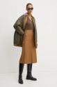 Max Mara Leisure gonna 2426776028600 marrone AW24