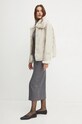Max Mara Leisure fusta 2426776058600 gri AW24
