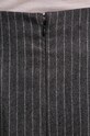 Vlněná sukně The Kooples šedá FJUP29054K