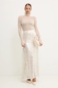 Спідниця Patrizia Pepe 2G0997.A495 бежевий AW24