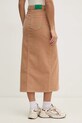 Одяг Вельветова спідниця United Colors of Benetton 41ULD0045 помаранчевий