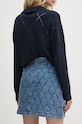Одяг Спідниця Pepe Jeans MINI SKIRT HW QUILTED PL901163 блакитний