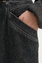 Džínová sukně IRO černá WM31CLARYSSE