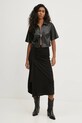 Юбка IRO WM31KHALIA чёрный AW24