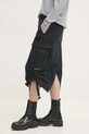 Sukňa Superdry s elastanom tmavomodrá W7210336A.AFB