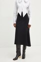 Twinset spódnica czarny 242TP2084