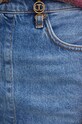 Twinset fustă din denim albastru 242TP2564