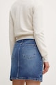 Odzież A.P.C. spódnica jeansowa jupe standard COGZU.F06094 granatowy