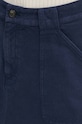A.P.C. spódnica bawełniana jupe laurie granatowy COGZV.F06410