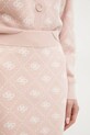Guess spódnica z domieszką wełny SARAH różowy W4BD0S.Z3JD2