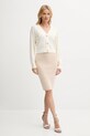 Спідниця Guess LISE W4BD53.Z37K0 бежевий SS25