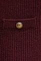 Спідниця з домішкою вовни Guess ZYLEE W4BD64.Z2WX0 бордо