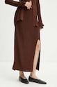 AERON fusta din bumbac uni maro PFSK226515