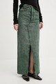 Abbigliamento MM6 Maison Margiela gonna di jeans S62MI0021.S30652 verde