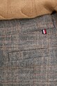 Tommy Hilfiger fusta de lana gri WW0WW43471