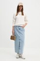 Джинсовая юбка Calvin Klein Jeans J20J224054 голубой AW24