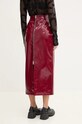 Îmbrăcăminte MSGM fusta 3742MDD04.247800 burgundia