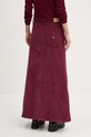Одяг Вельветова спідниця Tommy Jeans DW0DW18885 бордо