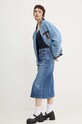 Tommy Jeans fustă din denim DW0DW18946 albastru AW24
