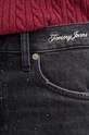 Tommy Jeans fustă din denim negru DW0DW18948