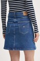 Odzież Tommy Jeans spódnica jeansowa DW0DW19011 niebieski
