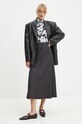 Спідниця Moschino Jeans 0107.8729 чорний AW24