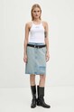 Джинсова спідниця Moschino Jeans 0106.8720 блакитний AW24