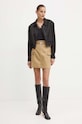 Sukně Morgan JDUNE JDUNE béžová AW24
