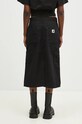 Одяг Бавовняна спідниця Carhartt WIP Double Knee Skirt I033773.8902 чорний