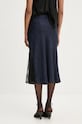 Odzież ZADIG&VOLTAIRE spódnica jedwabna WWSK00394 granatowy