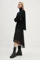 ZADIG&VOLTAIRE gonna in seta WWSK00276 nero AW24