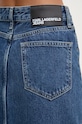 Karl Lagerfeld Jeans fusta bleumarin 246J1201