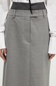 Sportmax wool skirt Alceste gray 2422106062600
