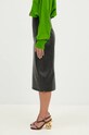 Sportmax gonna in pelle Albio1234 2422406033600 nero AW24