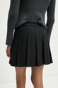 Вовняна спідниця The Kooples чорний FJUP29224K