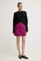 Τζιν φούστα American Vintage NYO13BH24 ροζ AW24