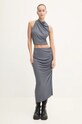 Suknja Rick Owens Lilies LI02D5310RV siva AW24