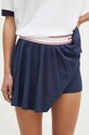 Sporty & Rich skirt Serif Logo SK005S406SN navy