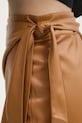 Юбка Never Fully Dressed Vegan Leather Jaspre Skirt коричневый NFDSK473