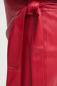 Never Fully Dressed fusta Vegan Leather Jaspre Skirt rosu NFDSK556