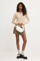 Sukně Abercrombie & Fitch KI143.4214.407 hnědá AW24