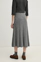 Одежда Юбка с примесью шерсти Pedro del Hierro 7598314 серый